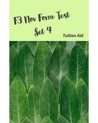 F3 Nov Test Set 4